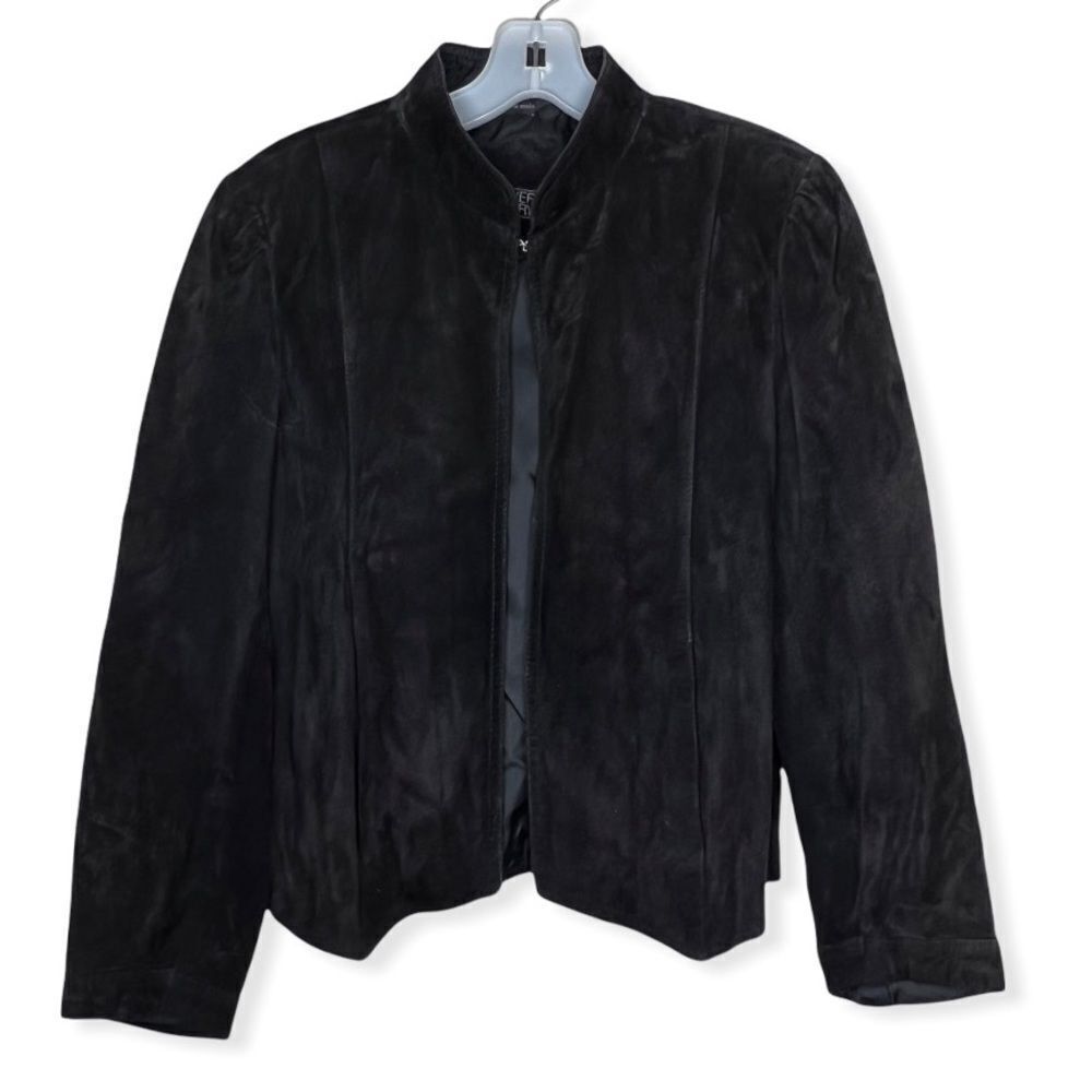Vintage Cover‎ Story Black Suede Jacket